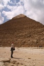 Debbie, Khafre's Pyramid, Giza